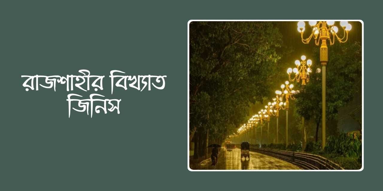 রাজশাহীর বিখ্যাত জিনিস